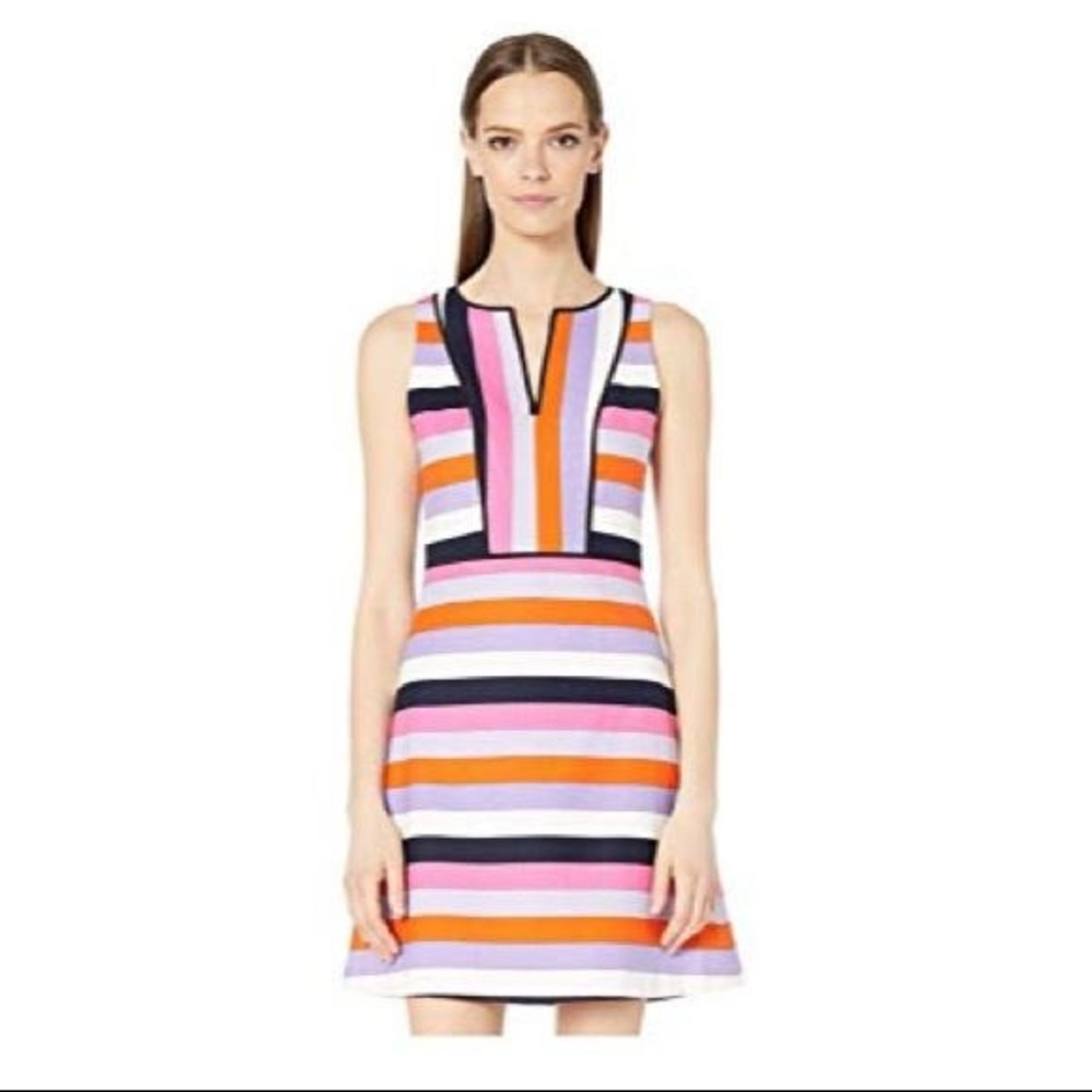 NWT Kate Spade Striped Jacquard Dress Size 10